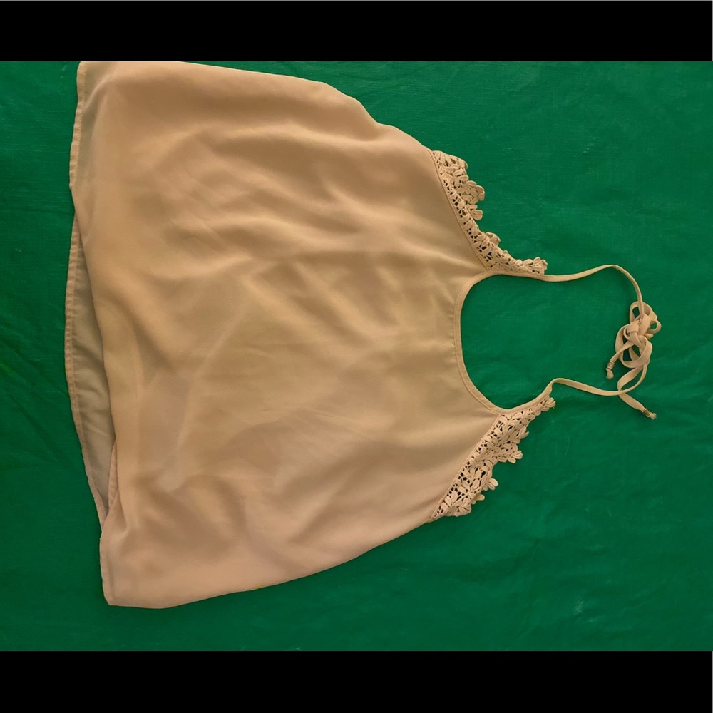 Cream halter!
